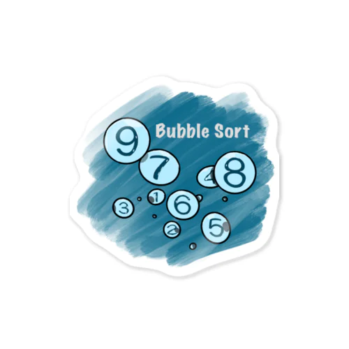 BubbleSort ステッカー