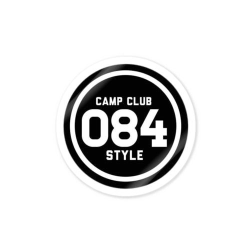 084キャンプクラブ Sticker