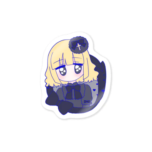 ゴシックロリィタちゃん🖤 Sticker