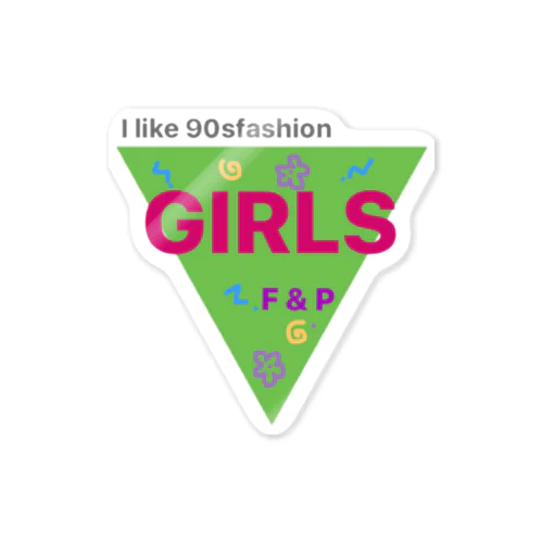 『FPGIRLS』ロゴのsticker🌼💜 스티커