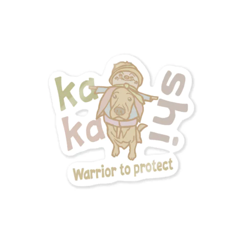 かかし犬 Sticker