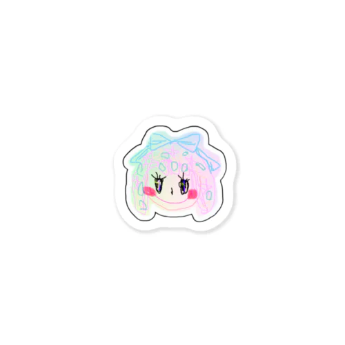 カラフルこころ Sticker