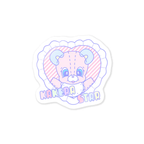 カケスタマート　ハート Sticker