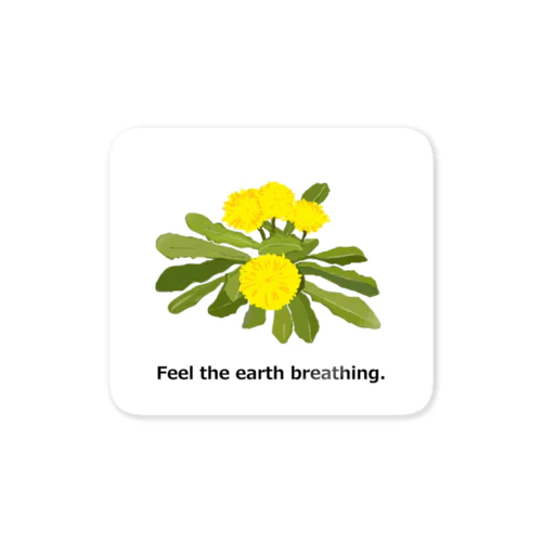 タンポポ　Dandelions Sticker