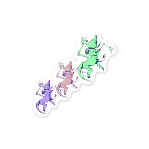 Trick in the Natural #3 line dance Sticker