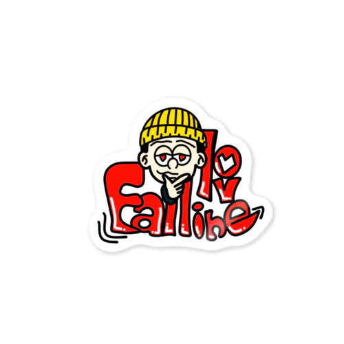 【Fall in love😍💕】 Sticker