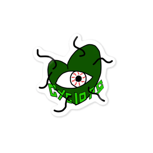 ハート(緑) Sticker