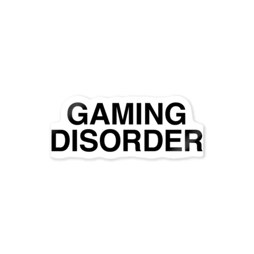 GAMING DISORDER-ゲーミングディスオーダー- ステッカー