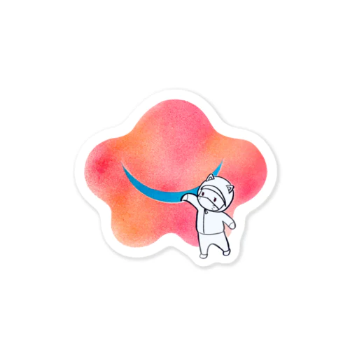 梅にゃい Sticker