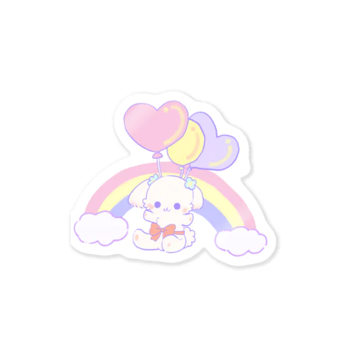 ふわふわうるふさん Sticker