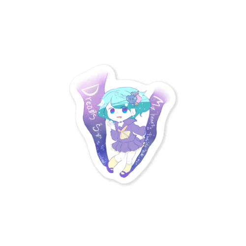 海子ちゃん Sticker