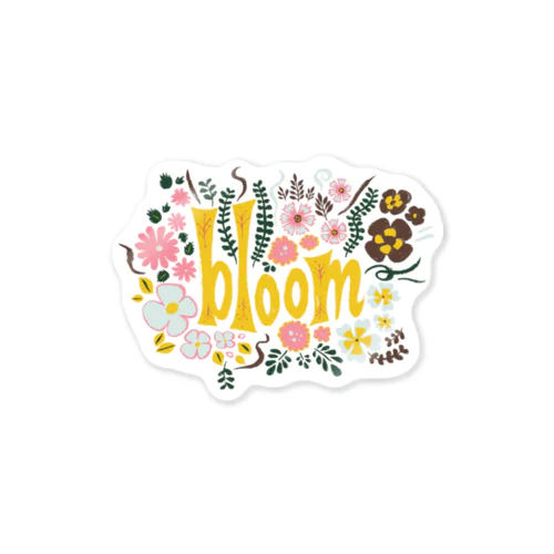 🌸 満開の花束（イエロー） Sticker