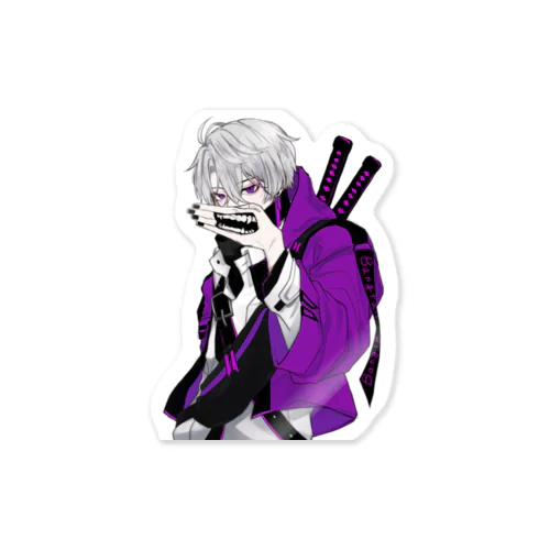 Mogステッカー💜 Sticker