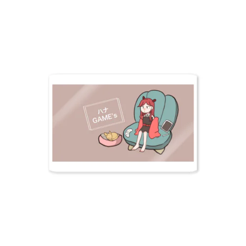 Streamer｜ハナ Game's Sticker