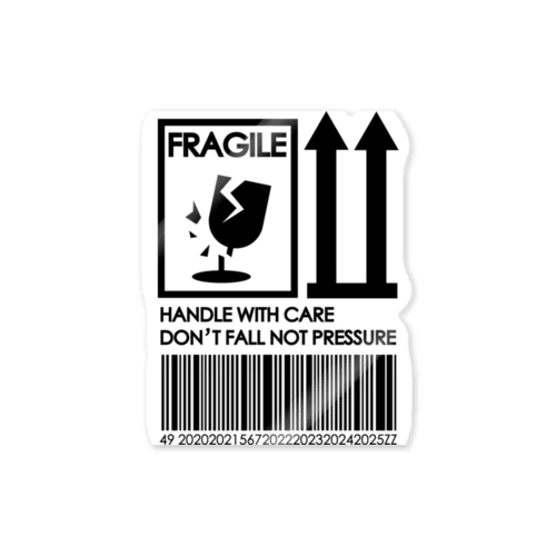 FRAGILE Sticker