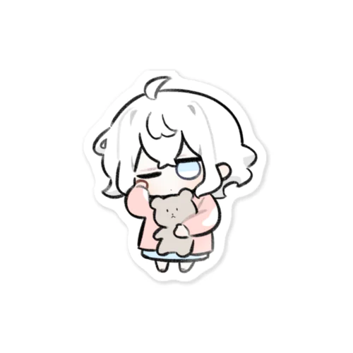 しらたまちゃん Sticker