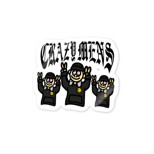 【CRAZY MENS】 Sticker