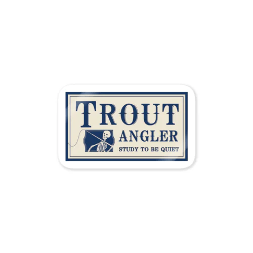 TROUT ANGLER Sticker