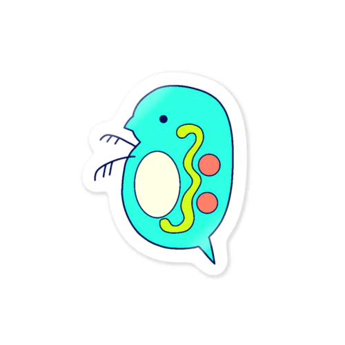 ミジンコ（ノーマルver.） Sticker