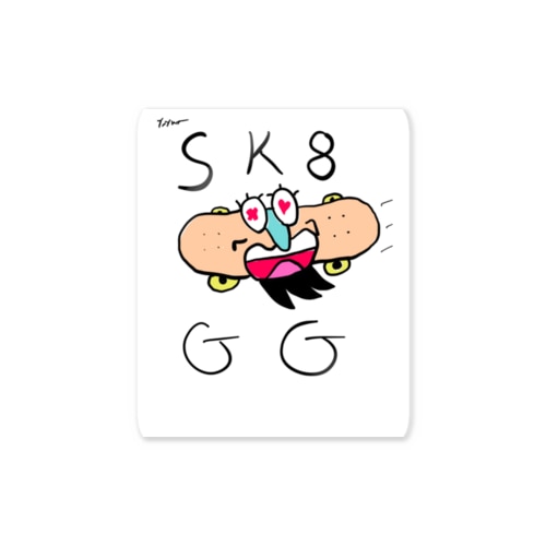 スケボー SK8 Sticker