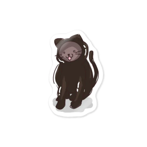 ちょこねこステッカー Sticker