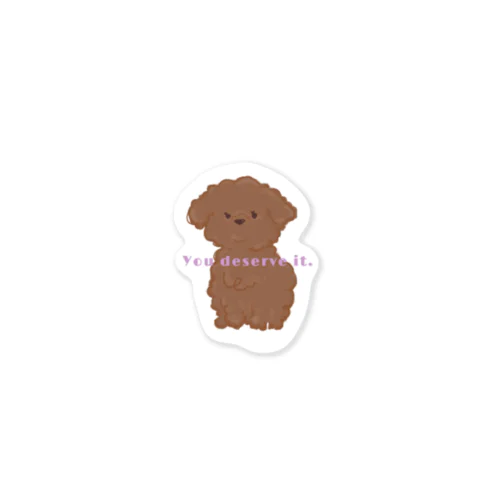 トイプーのそふぃちゃん Sticker