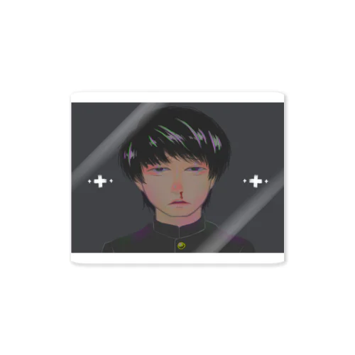 (体調)不良 Sticker