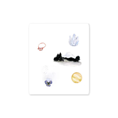 背景 Sticker
