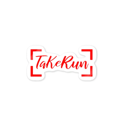 TaKeRun ステッカー