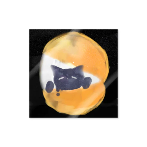 マリトッツォ宇宙猫 Sticker