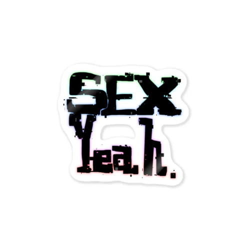 SEXYeahステッカー Sticker