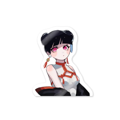 中国娘ちゃん Sticker