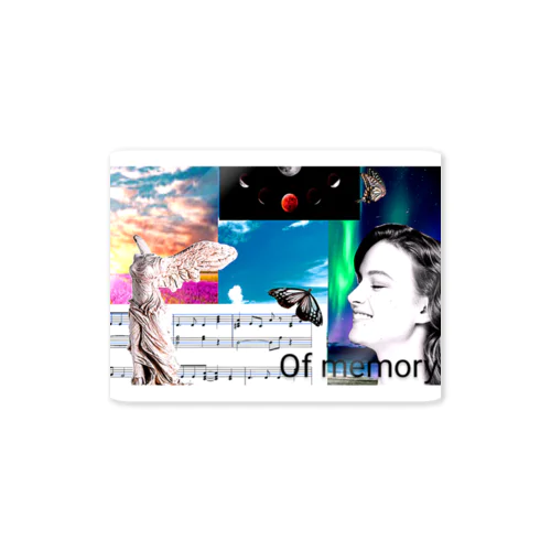 Of memory ステッカー