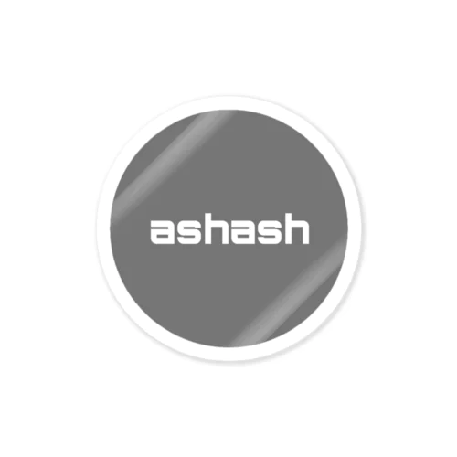 ashash ステッカー