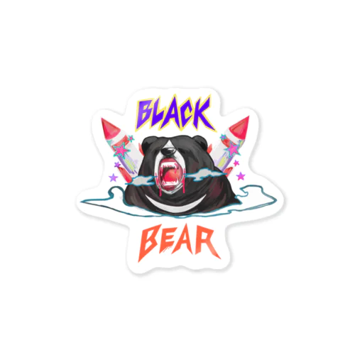 BRACK BEAR Sticker