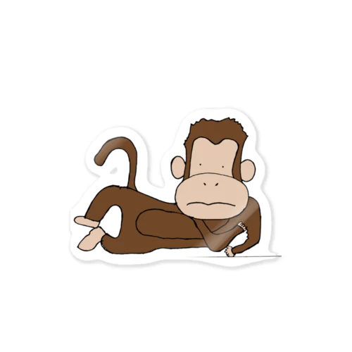 Monkey Sticker