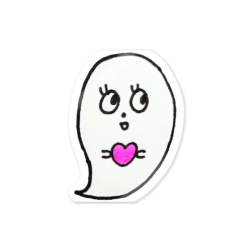 おばけちゃん⑤#pippi手書きイラスト Sticker
