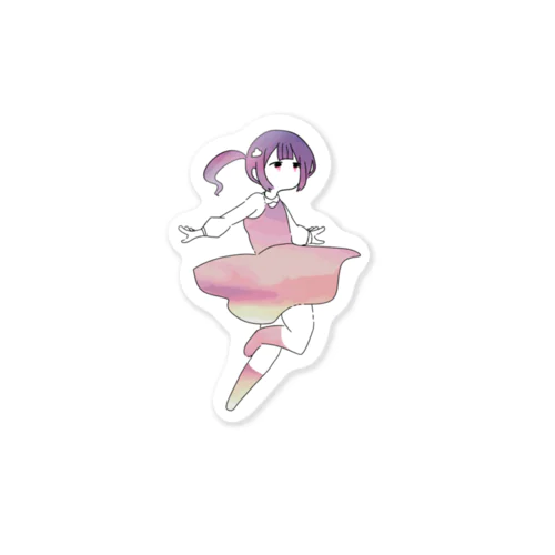 黄昏ちゃん（TASOGARE GIRL） Sticker
