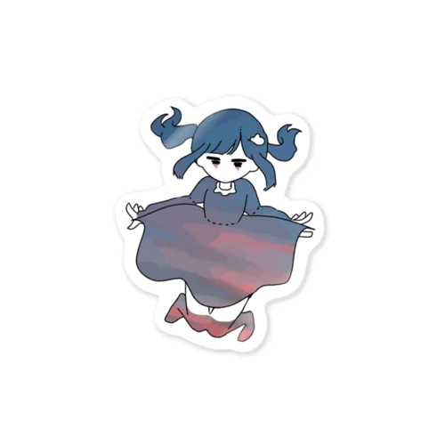 暁ちゃん(AKATUKI GIRL） Sticker