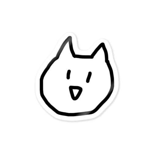 黒線あらねこ Sticker