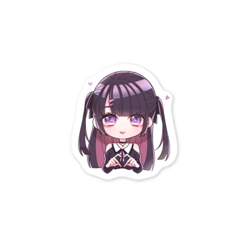 地雷女ちゃんステッカー Sticker