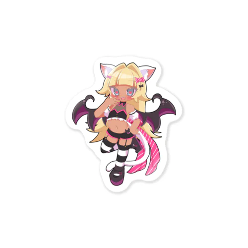 もげちはろうぃん2021-小悪魔- Sticker