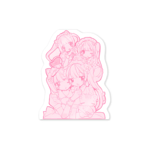 すし詰め Sticker