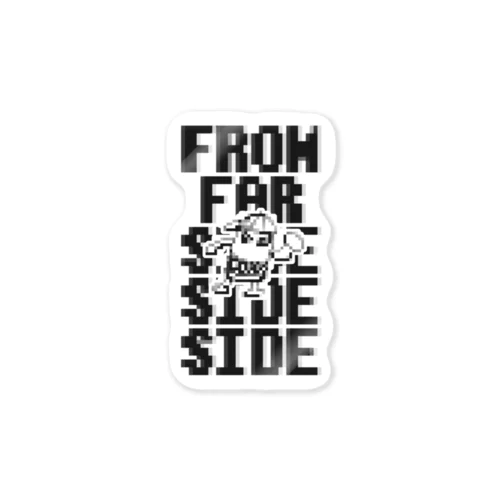 FROM FAR SIDE(light) Sticker