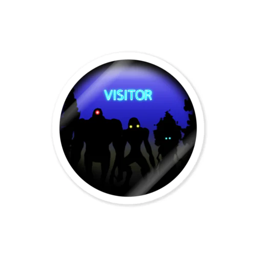 VISITOR-来訪者- Sticker