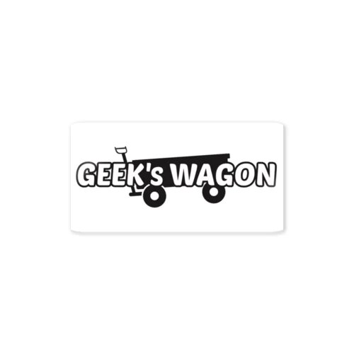 Geek's Wagon Sticker