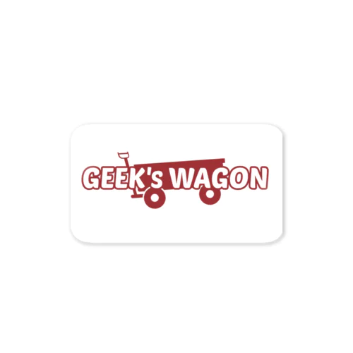 Geek's Wagon Sticker