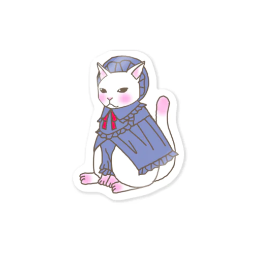 猫のお嬢さん Sticker