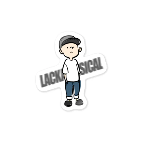 LACKADAISICAL Sticker