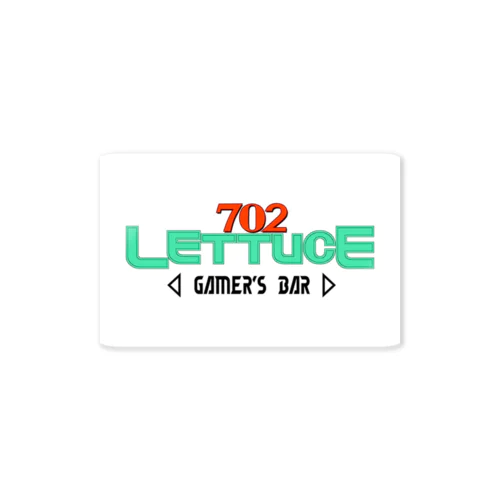 GAMERS BAR lettuce702 ステッカー